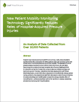 New Patient Mobility Monitoring Technology Significantly Reduces Rates of Hospital-Acquired Pressure Injuries